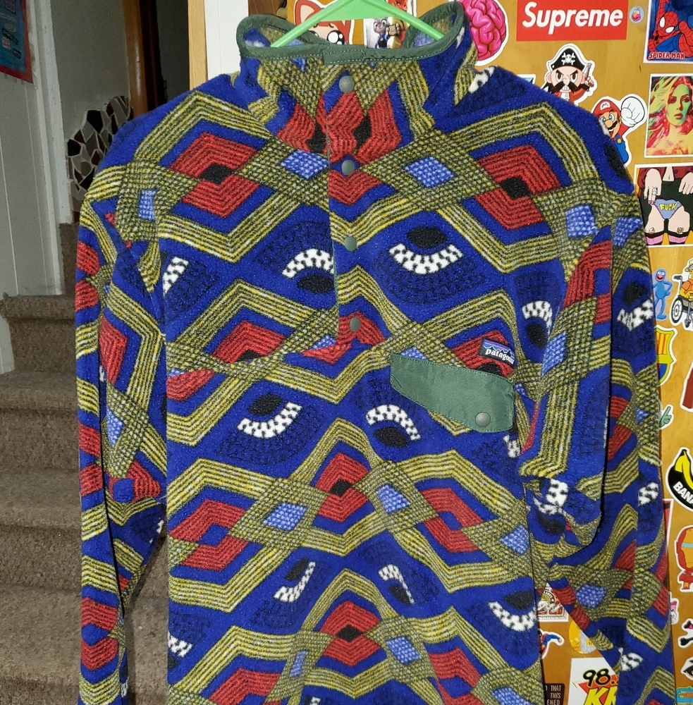 Patagonia synchilla aztec design